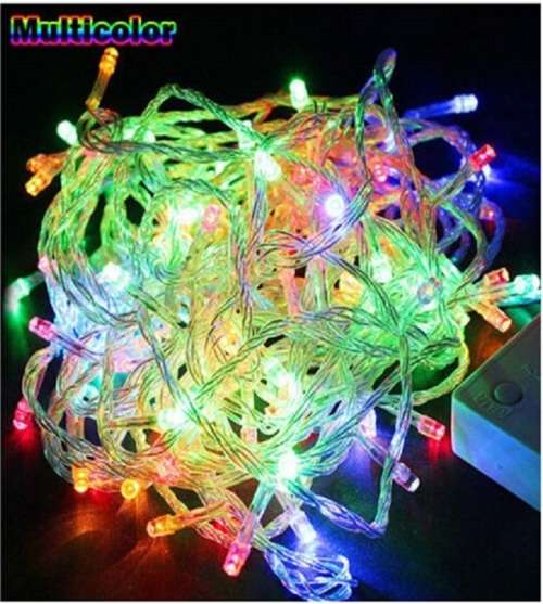 LED Decorative Fairy String Lights Waterproof 220V AC in RGB. Collections are allowed.