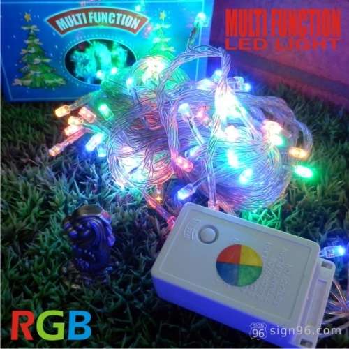 LED Decorative Fairy Curtain Lights Waterproof 220V AC in RGB. Collections are allowed.