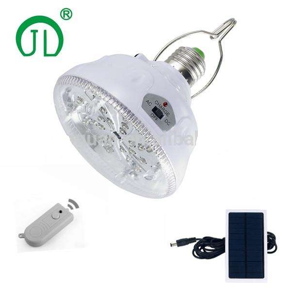 LED LIGHT BULBS - RECHARGEABLE SOLAR LED EMERGENCY BULBS WITH REMOTE CONTROL + MORE