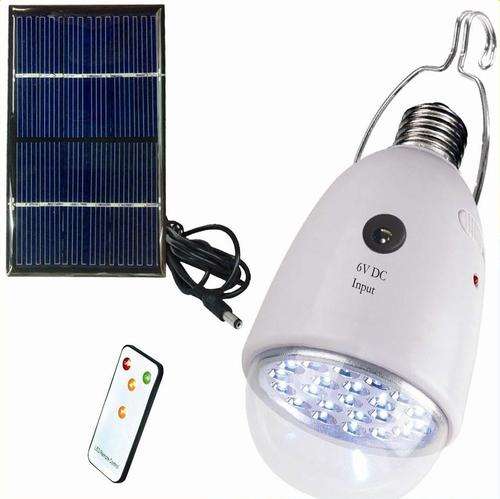 DIMMABLE EMERGENCY LED LAMPS - RECHARGEABLE SOLAR LED EMERGENCY BULBS WITH REMOTE CONTROL + MORE