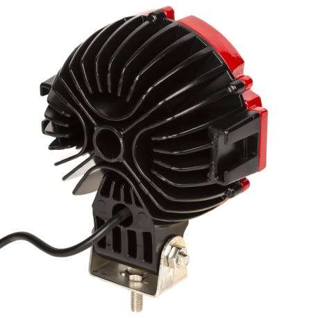 51W LED Spotlight For Vehicles, Boats etc 10 ~ 30V DC Red Frame Colour. Collections are allowed.