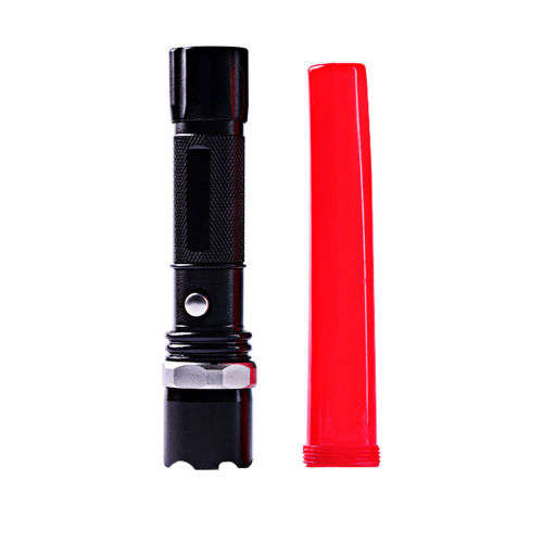 Traffic Wand LED Hand-Held Safety Signal Light and Torch, Rechargeable. Collections are allowed.