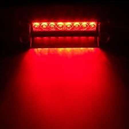 LED Red Windscreen Emergency Vehicle Warning Strobe Dashboard Light. Collections are allowed.