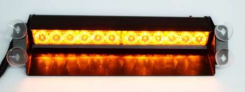 LED Windscreen Strobe Amber Emergency Vehicle Flash Warning Dashboard Light. Collections allowed.