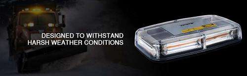 COOL WHITE COB LED Strobe Emergency Hazard Warning Roof Top Light. Collections are allowed.