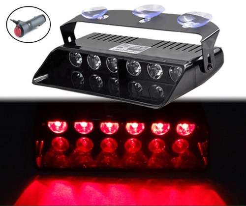 LED Windscreen Emergency Vehicle Flash/Warning Dashboard Light. Collections allowed.