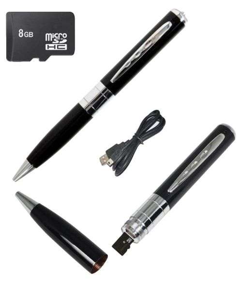 Spy Pen Digital Colour Video Audio Recorder 8GB. Collections allowed