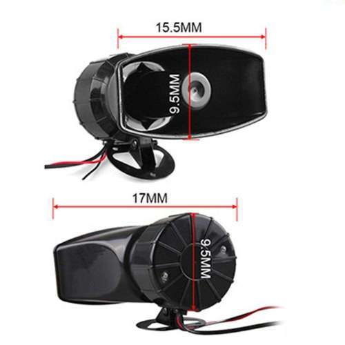 NEW STOCK Vehicle Alarm Siren Horn with Loudspeaker Microphone 12V 5 Tones. Collections are allowed.