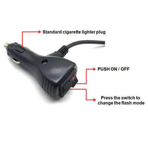 Security Vehicle Roof Top Emergency Warning Flash Strobe Light. Collections are allowed.