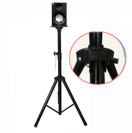 Heavy Duty TriPod Speaker Stand: Telescoping Adjustable In Black Colour. Collections allowed