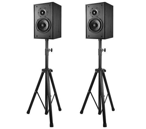 Heavy Duty TriPod Speaker Stand: Telescoping Adjustable In Black Colour. Collections allowed