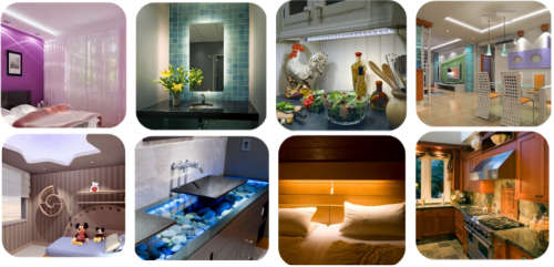 LED STRIP LIGHTS: 5-METRE RGB ROLLS with ADAPTER + DRIVER and REMOTE CONTROLLER. Collections allowed