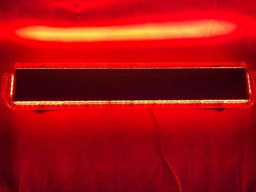 Red Vehicle Roof Top RED COB LED Strobe Flash Light. Collections are allowed.