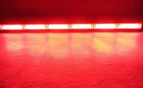 Red Vehicle Roof Top RED COB LED Strobe Flash Light. Collections are allowed.