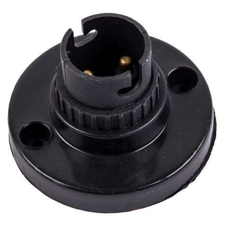 B22 Bayonet Cap: Standard size Lamp/Bulb Holder/Socket Holder. Collections are allowed.