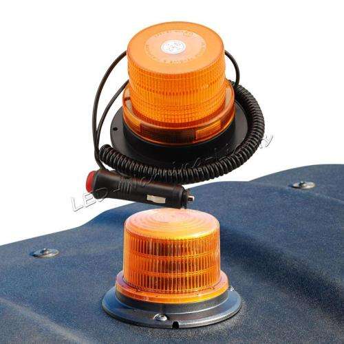 LED Magnetic Warning Strobe Emergency Beacon Light Orange / Amber. Collections are allowed.