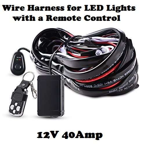 Wiring Harness Kit for LED Lights with Remote Control and More. Collections are allowed.