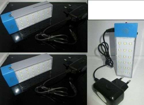 LED Portable and Rechargeable Emergency Lamp. Load-Shedding Buster. Collections are allowed.