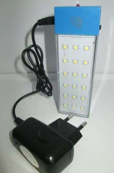 LED Portable and Rechargeable Emergency Lamp. Load-Shedding Buster. Collections are allowed.