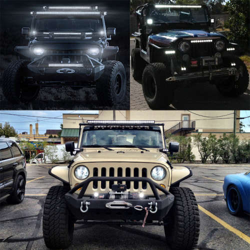 LED Light Bar 50inch Ultra Slim Design + More . Collections allowed.