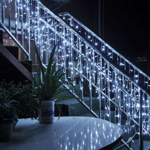 LED Decorative Fairy Curtain Lights Waterproof 220V AC in Cool White. Collections are allowed.