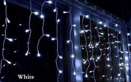 LED Decorative Fairy Curtain Lights Waterproof 220V AC in Cool White. Collections are allowed.