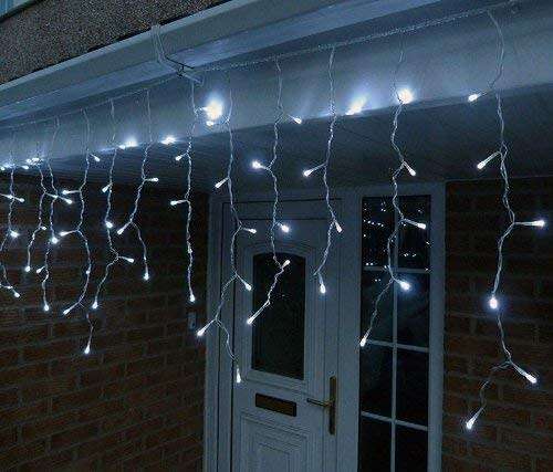 LED Decorative Fairy Curtain Lights Waterproof 220V AC in Cool White. Collections are allowed.