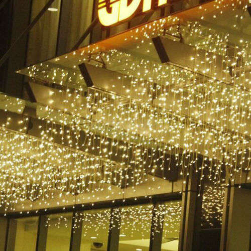 LED Decorative Fairy Curtain Lights Waterproof 220V AC in Warm White. Collections are allowed.