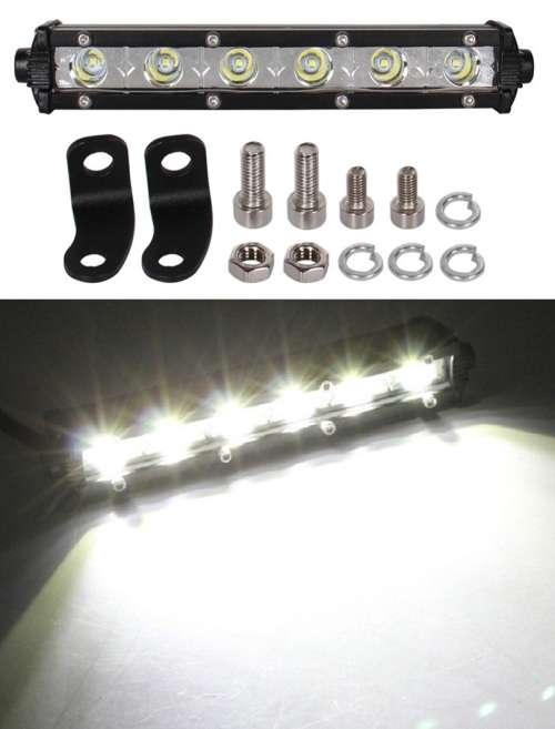 LED Light Bar 23cm Ultra Slim Design 9~60V DC 18W. Collections allowed.