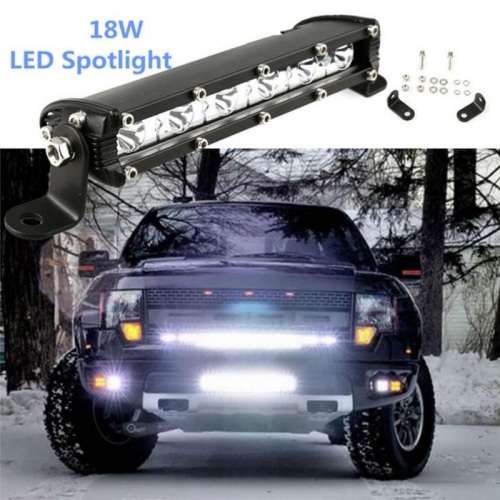 LED Light Bar 23cm Ultra Slim Design 9~60V DC 18W. Collections allowed.