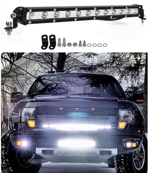 LED Light Bar 33cm Ultra Slim Design 9~60V DC 36W. Collections allowed.