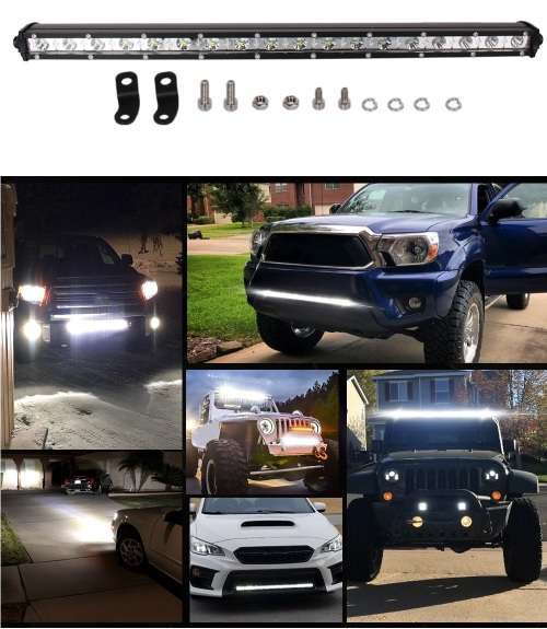 LED Light Bar 49cm Ultra Slim Design 9~60V DC 54W. Collections allowed.