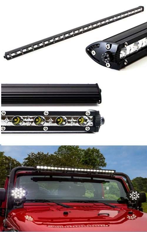 LED Light Bar 64cm Ultra Slim Design 9~60V DC 72W. Collections allowed.