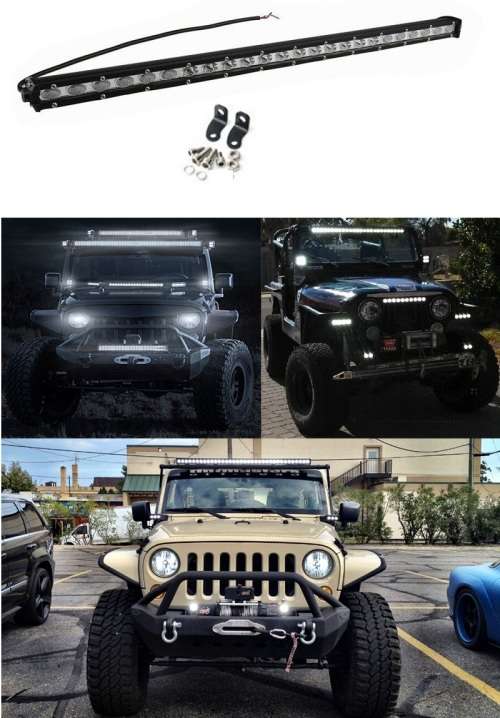 LED Light Bar 64cm Ultra Slim Design 9~60V DC 72W. Collections allowed.