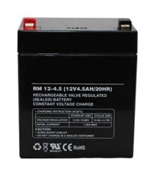 12V 4.5Ah Battery Sealed Maintenance Free Rechargeable Brand New. Collections are allowed.