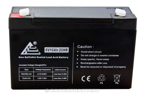 6V 10Ah Battery Sealed Maintenance Free Sealed Rechargeable Brand New. Collections are allowed.