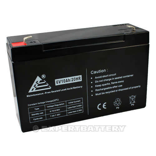 6V 10Ah Battery Sealed Maintenance Free Sealed Rechargeable Brand New. Collections are allowed.