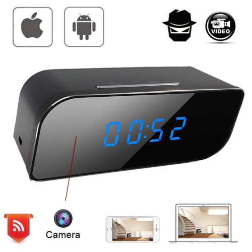 WiFi Spy Camera Clock HD Video Recorder with Motion Sensor Plus More. Collections allowed