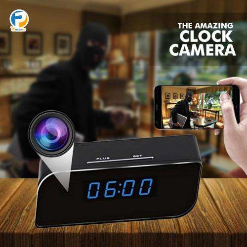 WiFi Spy Camera Clock HD Video Recorder with Motion Sensor Plus More. Collections allowed