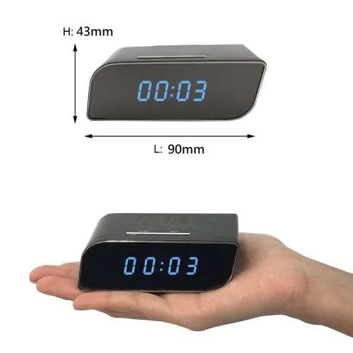 WiFi Spy Camera Clock HD Video Recorder with Motion Sensor Plus More. Collections allowed