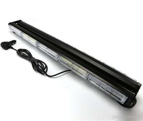 Double-Sided LED Strobe Flash Light Bar 90cm RED Light Colour. Collections allowed.