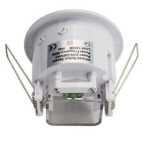 360° Mini Recessed PIR Motion Sensor Detector Switch. Flush Mount AC220~240V. Collections Allowed.