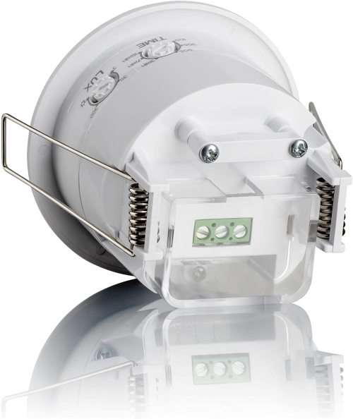 360° Mini Recessed PIR Motion Sensor Detector Switch. Flush Mount AC220~240V. Collections Allowed.