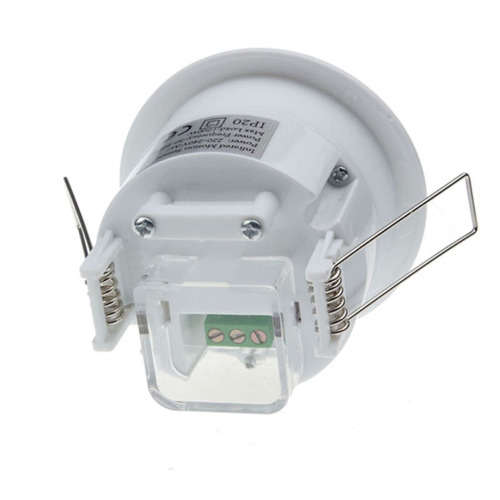 360° Mini Recessed PIR Motion Sensor Detector Switch. Flush Mount AC220~240V. Collections Allowed.