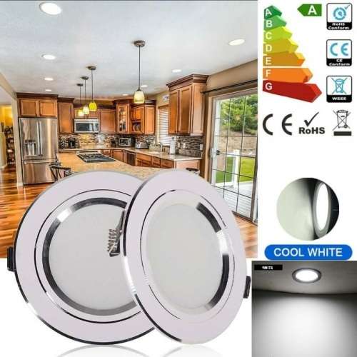 3W LED Ceiling Lights Spotlight LED Lights Complete Ready to Use Units. Collections are allowed