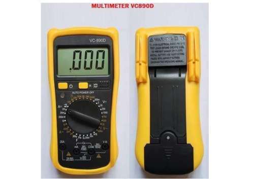Digital MultiMeter VC890D Series. Collections are allowed.