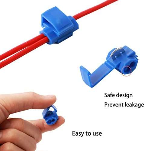 Solderless Wire Connectors Terminals Crimp Electrical Lock Quick Splice. Collections are allowed