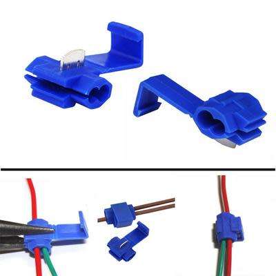 Solderless Wire Connectors Terminals Crimp Electrical Lock Quick Splice. Collections are allowed