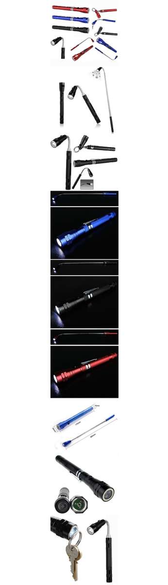 Flexi Torch 3-LED Telescopic Flexible Bendable Magnetic Pick-Up Tool Flashlight. Collections Allowed