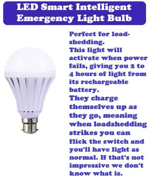 LOADSHEDDING GLOBES / LIGHT BULBS 5W B22. Collections are allowed.
